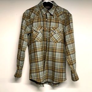 Pendleton Canyon Wool Western Snap Shirt